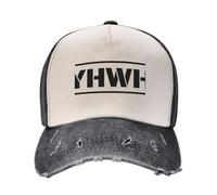 HFDGFJKKL Sombrero de béisbol YHWH Creator God Kids Visor térmico Sun Golf Hombres Mujeres Halloween y Regalos Deportivos