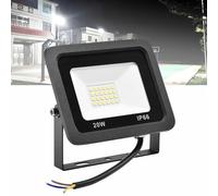 HFDJRWK Proyector Led de Ángulo Ajustable, Accesorio de Iluminación con Clasificación Ip66, Foco, Adecuado for Montaje en Pared en Garajes, Patios, Jardines y Porches(20w)