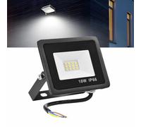 HFDJRWK Reflector Led for Exteriores Ip66, Luz de Trabajo con Cableado Impermeable, Patio, Jardín, Lámpara de Seguridad for Garaje(10w)