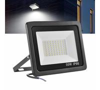 HFDJRWK Reflector Led for Exteriores Ip66, Luz de Trabajo con Cableado Impermeable, Patio, Jardín, Lámpara de Seguridad for Garaje(50w)