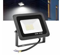 HFDJRWK Reflector Led for Exteriores Ip66, Luz de Trabajo con Cableado Impermeable, Patio, Jardín, Lámpara de Seguridad for Garaje(20w)