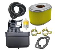 HFDT5GHC Elemento de Filtro de Combustible y Aire, Kit de Junta de Abrazadera de Manguera de Montaje for Hond GX160 GX200 5.5HP 6.5HP Trimme 17230Z51820 17235Z51831