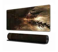 HFDTGD Gran Alfombrilla Raton Ordenador Impermeable Formas Geometricas o Tu Imagen Personalizada 800x400mm Superficie Lisa Base Goma Antideslizante para Trabajar Jugar Portatil