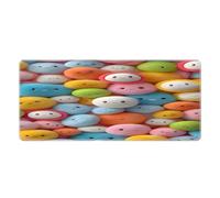 HFDTGD Gran Alfombrilla Raton Ordenador Impermeable Formas Geometricas o Tu Imagen Personalizada 800x400mm Superficie Lisa Base Goma Antideslizante para Trabajar Jugar Portatil