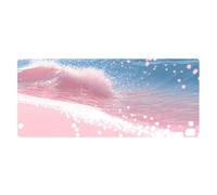 HFDTGD Gran Alfombrilla Raton Ordenador Impermeable Formas Geometricas o Tu Imagen Personalizada 800x400mm Superficie Lisa Base Goma Antideslizante para Trabajar Jugar Portatil