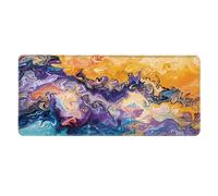 HFDTGD Gran Alfombrilla Raton Ordenador Impermeable Formas Geometricas o Tu Imagen Personalizada 800x400mm Superficie Lisa Base Goma Antideslizante para Trabajar Jugar Portatil