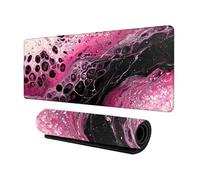 HFDTGD Gran Alfombrilla Raton Ordenador Impermeable Formas Geometricas o Tu Imagen Personalizada 800x400mm Superficie Lisa Base Goma Antideslizante para Trabajar Jugar Portatil