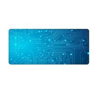 HFDTGD Gran Alfombrilla Raton Ordenador Impermeable Formas Geometricas o Tu Imagen Personalizada 800x400mm Superficie Lisa Base Goma Antideslizante para Trabajar Jugar Portatil