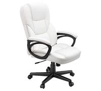 HFERTSCN Cómodas sillas de Escritorio de Oficina con Ruedas Silla de Escritorio Ejecutivo ergonómico Alto de Espalda FANDIAO