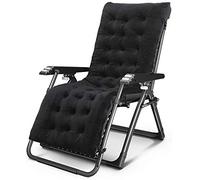 HFERTSCN Lightweig-HT reclinable, sillones Plegables y Ajustables, de Servicio Pesado, sillas reclinables Plegables para Acampar a la Piscina de Playa al Aire Libre, sillas de Playa afuera de