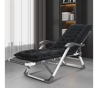 HFERTSCN Silla de césped Cero de Gravedad Nivel 15 Sillón reclinable de Respaldo Ajustable con Silla de Acampar al Aire Libre de Cojines Removibles para la Playa de la Piscina (E) FANDIAO