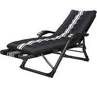 HFERTSCN Silla de Cubierta reclinable sillas de Gravedad Cero sillas reclinantes tumbonas Solas tumbonas FANDIAO