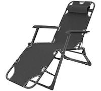 HFERTSCN Silla de Cubierta reclinable tumbonas de jardín y reclinadores de Ajuste Plegable Cama Solar Silla de Tumbona jardín reclinable FANDIAO