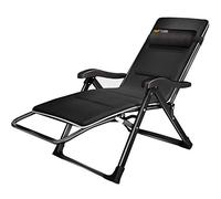 HFERTSCN Silla de Gravedad Cero salón reclinable de Servicio Pesado con Almohada Plegable Ajustable portátil reclinador Solar soldar FANDIAO