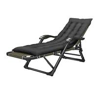 HFERTSCN Silla de jardín Plegable al Aire Libre para Patio Camping Beach | Sillas de salón de césped Plegables sillas reclinables Ajustables con cojín FANDIAO
