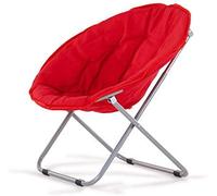 HFERTSCN Silla de Luna de sofá salón de sofá reclinable Silla Plegable Solar Asiento Ajustable Asiento al Aire Libre (Color: Rojo, tamaño: 80 * 51 * 76cm) (Rojo 80 * 51 * 76cm) Interesante FANDIAO