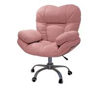 HFERTSCN Silla de Oficina reclinable ergonómica con Silla de Juego Ascensor cómoda Silla de Escritorio para un sofá Perezoso para la Sala de Estar y Dormitorio - Rosa FANDIAO