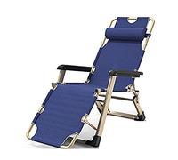 HFERTSCN Silla de salón, sillas de jardín Cero sillas Plegables de Gravedad reclinable Tumbona al Aire Libre Silla Relajante múltiple, Playa, Patio, jardín, Campamento (b) FANDIAO