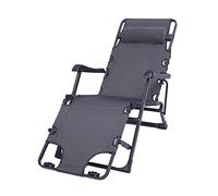 HFERTSCN Silla de salón, Sungers Reclining Sun Sunger Plegable Silla de Gravedad Cero Estable Extra Ancho ergonómico reclinable Silla reclinable de Carga de 200 kg (estándar) FANDIAO