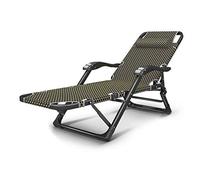 HFERTSCN Silla Plegable, sunger reclinable sillas de Cubierta reclinable Impermeable y Ajustable para Muebles de jardín de Patio de Playa para Acampar Oficina al Aire Libre FANDIAO