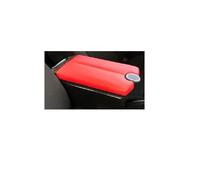 HFEWCVK Ajuste for Au//di A1 Caja de reposabrazos de Doble Apertura Original de fábrica dedicada Caja de reposabrazos Central Piezas de modificación Accesorios de Coche Interior(G Style Red Cover)