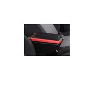 HFEWCVK Ajuste for Au//di A1 Caja de reposabrazos de Doble Apertura Original de fábrica dedicada Caja de reposabrazos Central Piezas de modificación Accesorios de Coche Interior(G Style Red Edge)