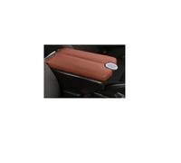 HFEWCVK Ajuste for Au//di A1 Caja de reposabrazos de Doble Apertura Original de fábrica dedicada Caja de reposabrazos Central Piezas de modificación Accesorios de Coche Interior(G Style Brown Cover)