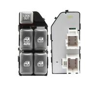 HFEWCVK Ajuste for Pontiac Sunfire interruptor de ventanilla eléctrica lateral del conductor Grand Prix 1995-2005 piezas de automóvil 19208647 22652691 10290244