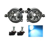 HFEWCVK Ajuste for VW Caddy T0ur/an 2004 2005 2006 2007 2008 luz antiniebla del parachoques delantero 1T0941700C 1T0941699C par de faros antiniebla izquierdo y derecho(With M10 Ice Blue)