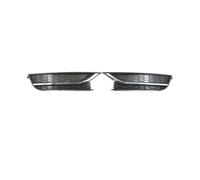 HFEWCVK Ajuste for VW Passat 2012-2015 parachoques delantero panal rejilla inferior perforada y luz antiniebla cubierta de bisel cromada Kit de reemplazo de coche(Silver Frame)