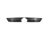 HFEWCVK Ajuste for VW Passat 2012-2015 parachoques delantero panal rejilla inferior perforada y luz antiniebla cubierta de bisel cromada Kit de reemplazo de coche(Glossy Black Frame)