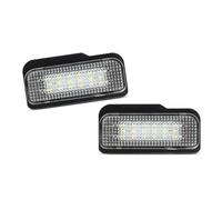 HFEWCVK Apto for Be/nz C/E/CLS/SLK-Class S203 W211 S211 W219 R171 for Tesla Model S Rerplace OEM A2038200256 2 uds luz LED de matrícula