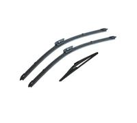 HFEWCVK Compatible con B//M//W X2 F39 M Sport XDrive25e SDrive18i M35i. | 2017-2023 Limpiaparabrisas delanteros y traseros Parabrisas Ventana Accesorios for automóviles(RHD)