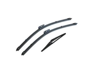 HFEWCVK Compatible con B//M//W X2 F39 M Sport XDrive25e SDrive18i M35i. | 2017-2023 Limpiaparabrisas delanteros y traseros Parabrisas Ventana Accesorios for automóviles(LHD)