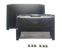 HFFOZMD Estuche para Acer Nitro 5 AN515-42 AN515-41 AN515-51 AN515-52 AN515-53 AN515-31 N17C1 LCD Tapa Trasera/Bisel/reposamanos Superior/bisagras(Striped A)