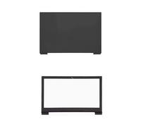 HFFOZMD Marco Frontal con Bisel Trasero y Pantalla LCD para portátil, Carcasa Superior e Inferior reposamanos para Lenovo V110-15, V110-15IKB V110-15ISK(Black)