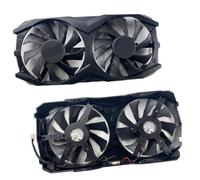 HFFOZMD Nuevo Panel de Ventilador Repuesto para Tarjeta gráfica ZOTAC GeForce GTX1050 1050ti PA/PE con Juego Ventiladores