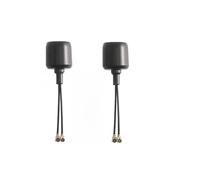 HFFOZMD para FlyFishRC para Antena FPV de Doble Banda - 2,4/5,8 GHz LHCP (UFL/UFL) 40/95/145 mm | Drones Largo Alcance compatibles con dji O3(2PC 40mm Black)