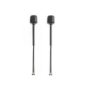 HFFOZMD para FlyFishRC para Antena FPV de Doble Banda - 2,4/5,8 GHz LHCP (UFL/UFL) 40/95/145 mm | Drones Largo Alcance compatibles con dji O3(2PC Black 95mm)