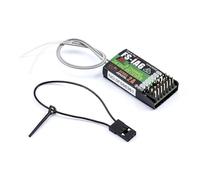 HFFOZMD para FS iA6 iA6B iA10B RX2A FS-GR3E Fli14 X6B A8S R6B Receptor Radio Controlador para Flysky I6 I6X I6S para RC para Dron FPV avión(FS-iA6)
