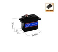 HFFOZMD para HPXGRC Servo Impermeable 9g 17g 20g Micro Digital para RC avión Drone Mini Coche helicóptero de ala Fija para Wltoys(XG2890 20g)