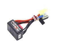 HFFOZMD para QuicRun para WP-16BL30 G2 30A 2-3S Controlador de Velocidad sin escobillas ESC para Coche 1/16 RC(Mini Tamiya Plug)