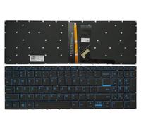 HFFOZMD Teclado retroiluminado (EE. UU., francés, Brasil, Ruso y español) para Lenovo IdeaPad L340-17, L340-15, L340-17IRH, L340-15IRH, con retroiluminación Azul(US)