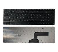 HFFOZMD Teclado Ruso para portátil ASUS K53SV, K53E, K53SC, K53SD, K53SJ, K53SK, K53SM, X55A, X55C, X55U, X55VD, Negro