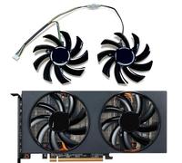 HFFOZMD Ventilador de 85 mm y 4 Pines para Tarjetas gráficas POWERCOLOR 6700, 6650XT, 6600XT, 6600 6500XT. para RX 5700XT, 5600XT 5500XT