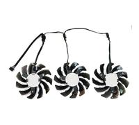 HFFOZMD Ventilador de GPU 75MM T128010SU PLD08010S12H GTX 1080 para Gigabyte AORUS 1070 Ti G1, Ventilador refrigeración para Tarjeta gráfica para Juegos(3PCS PLD08010S12H)