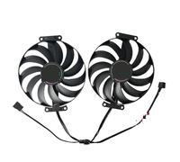 HFFOZMD Ventilador de GPU Dual RX 6700 XT 5 Pines y 7 para ASUS 6600, 6600XT, 6700XT, 6650XT, 6750XT, RTX 3060TI 3070(FAN-7PIN)