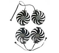 HFFOZMD Ventilador de GPU Dual RX 6700 XT 5 Pines y 7 para ASUS 6600, 6600XT, 6700XT, 6650XT, 6750XT, RTX 3060TI 3070(FAN-5PIN)