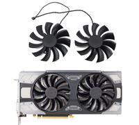 HFFOZMD Ventilador de GPU PLD10015B12H 95 mm, Compatible con EVGA GeForce GTX 1080, 1070, 1070Ti, FTW2 ICX, 2 Unidades por Lote