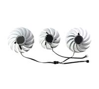 HFFOZMD Ventilador de refrigeración 85 mm y 75 para Tarjeta gráfica Colorful RTX3060, 3060ti, 3070, 3070ti 3080 iGame Ultra White(Set of Three Fans)